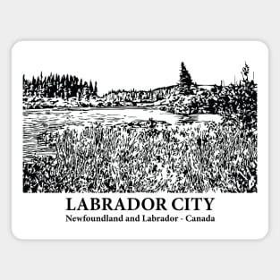 Labrador City - Newfoundland and Labrador Magnet